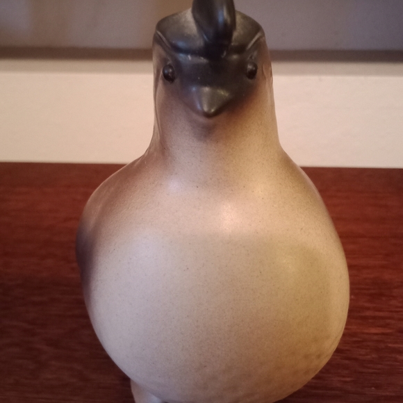 Vintage Porcelain Painted Quail Figure - Picture 2 of 3